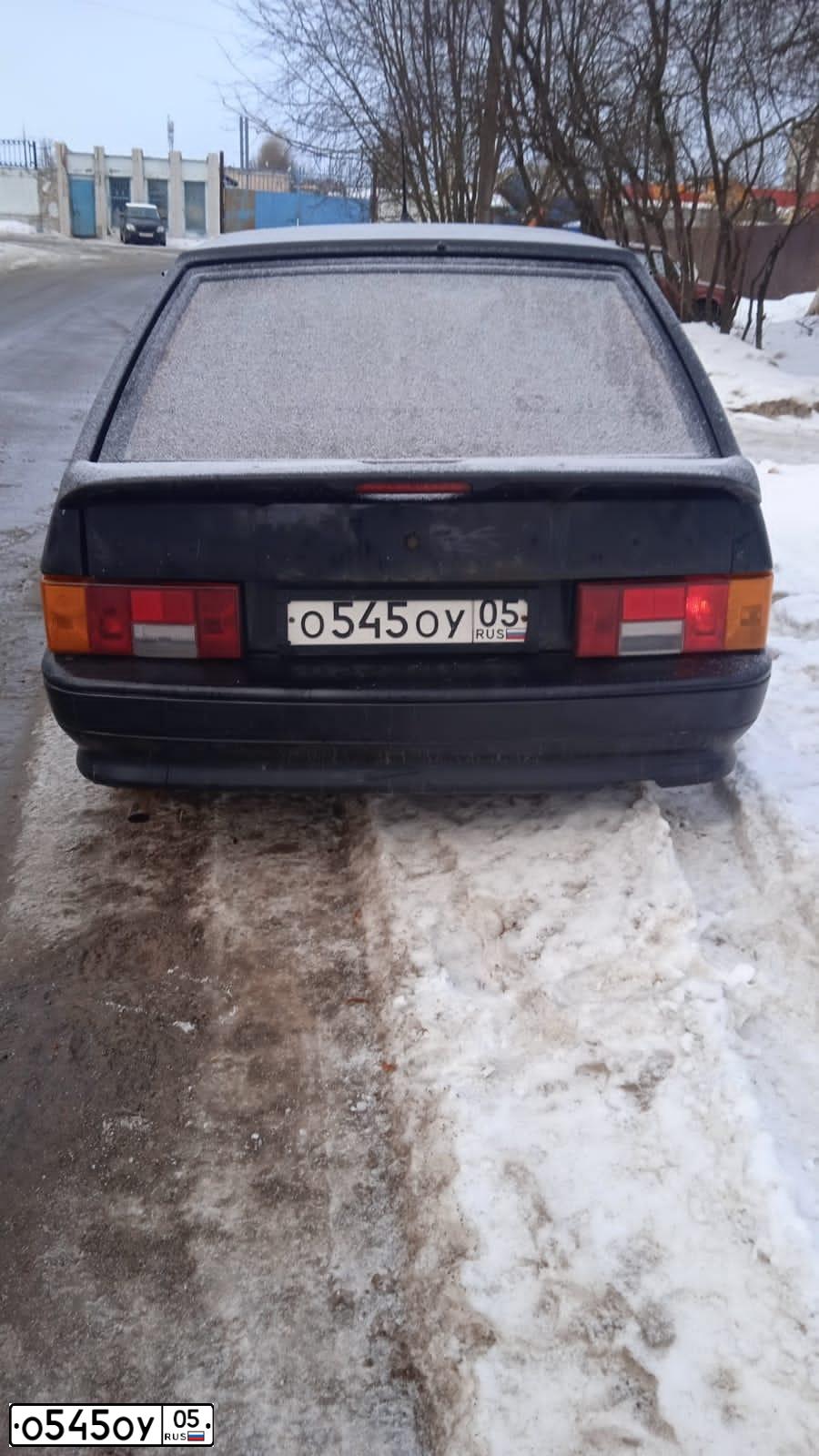 Фото автомобиля LADA 2114 SAMARA, 2008 — госномер О545ОУ05. Цвет: ТЕМНО-ЗЕЛЕНЫЙ