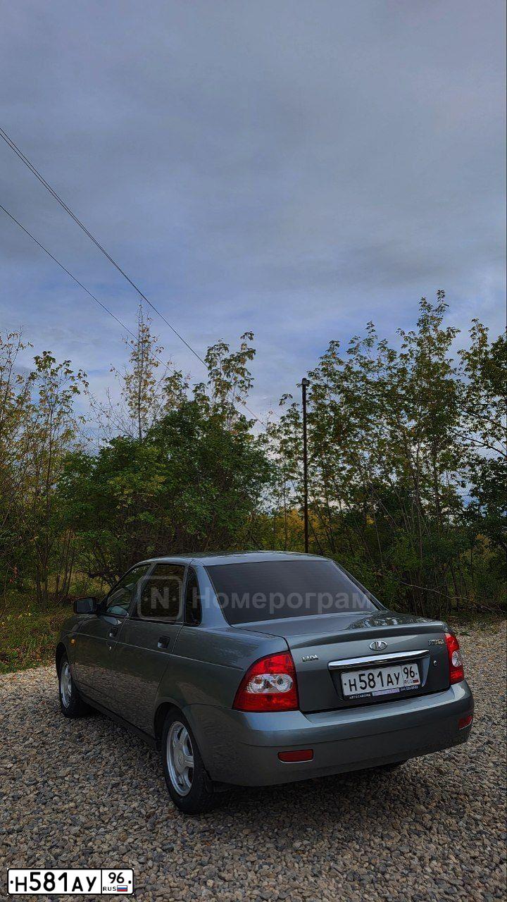 Фото автомобиля LADA 2170 PRIORA, 2008 — госномер Х866АВ763. Цвет: СРЕДНИЙ СЕРО-ЗЕЛЕН МЕТ.