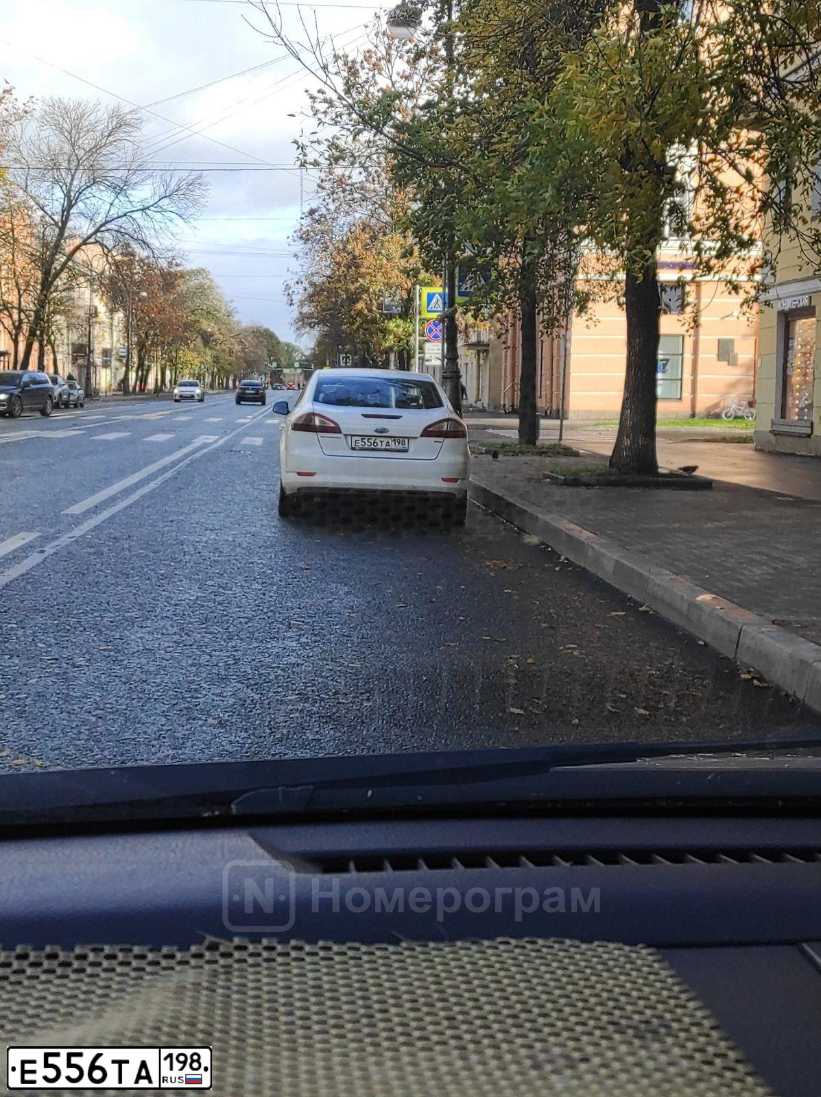 Фото автомобиля FORD MONDEO, 2007 — госномер М607ММ98. Цвет: БЕЛЫЙ
