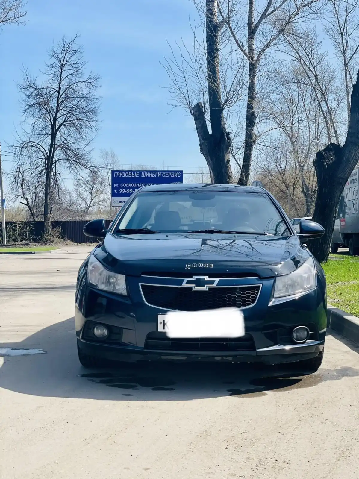 Фото автомобиля CHEVROLET CRUZE, 2011 — госномер С522ОВ58. Цвет: СИНИЙ МЕТАЛЛИК