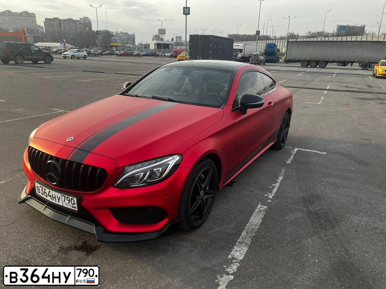 Фото автомобиля MERCEDES C-KLASSE, 2017 — госномер В364НУ790