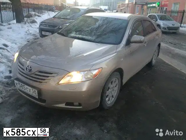 Фото автомобиля TOYOTA CAMRY, 2007 — госномер К585СХ58