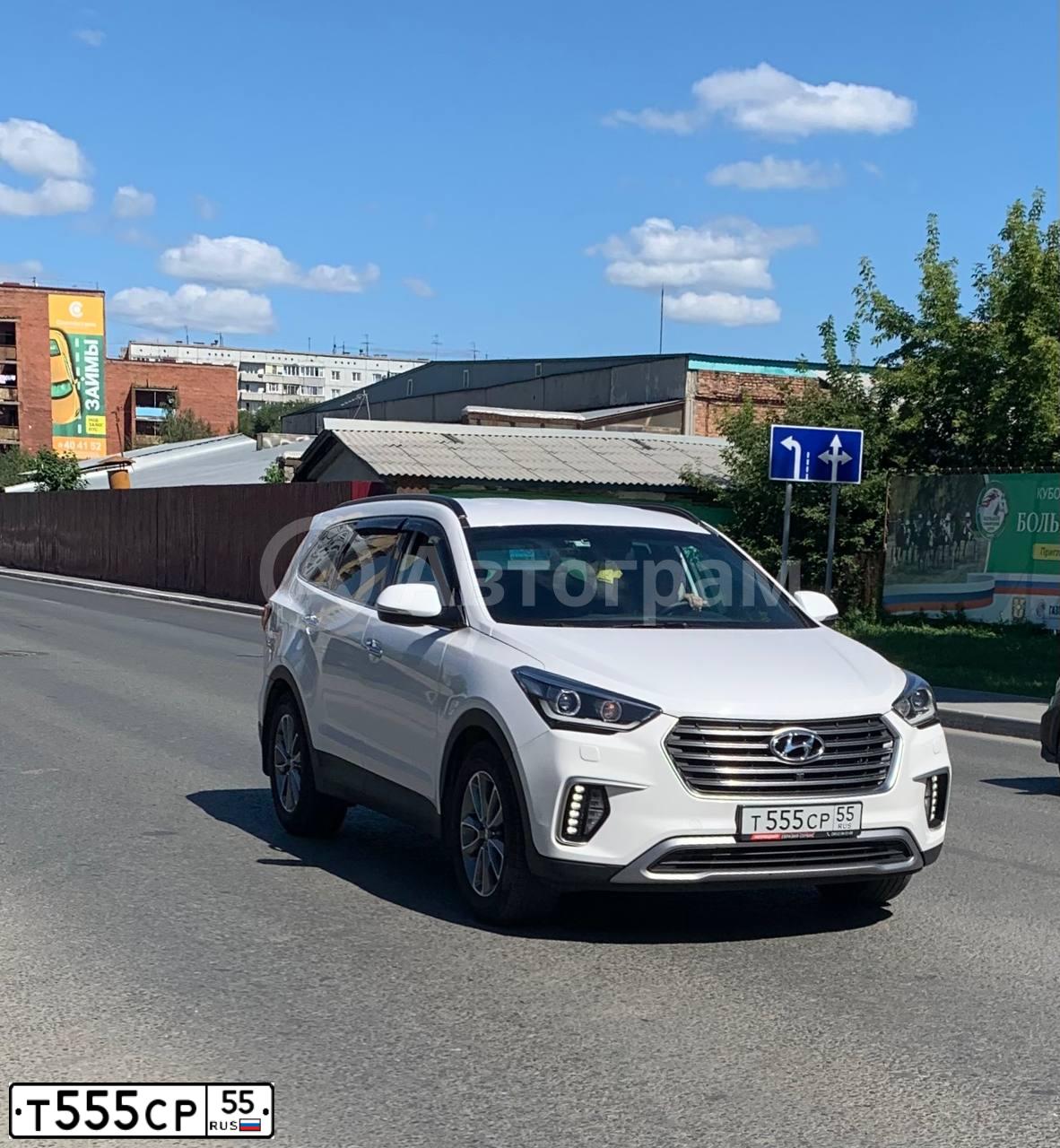 Фото автомобиля HYUNDAI CRETA, 2016 — госномер Т555СР55
