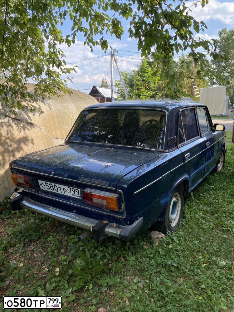 Фото автомобиля LADA 2106 LADA, 2004 — госномер О580ТР799. Цвет: СИНЯЯ ТЕМНО-СИНЯЯ