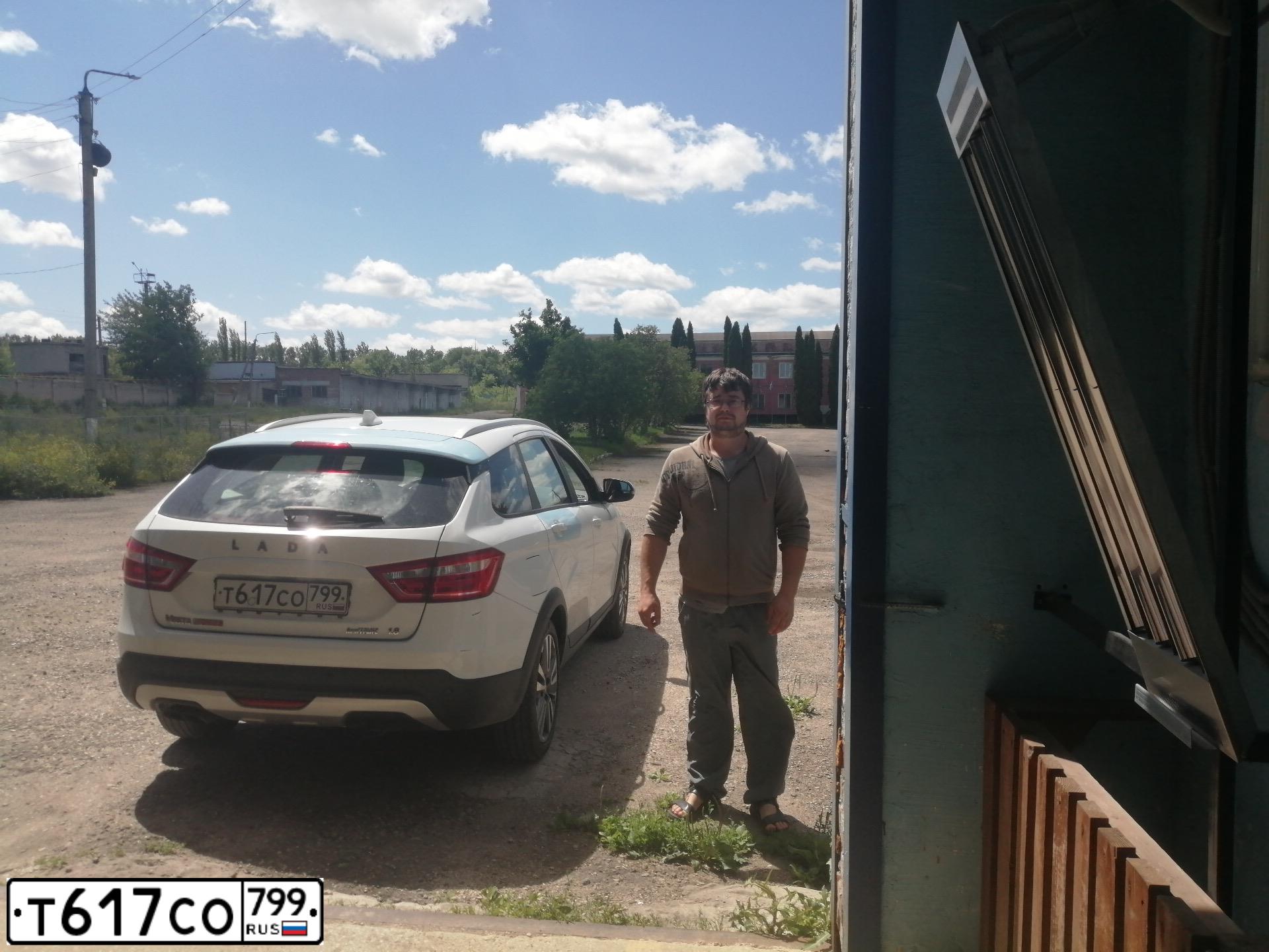 Фото автомобиля LADA VESTA, 2019 — госномер Р481ВВ550