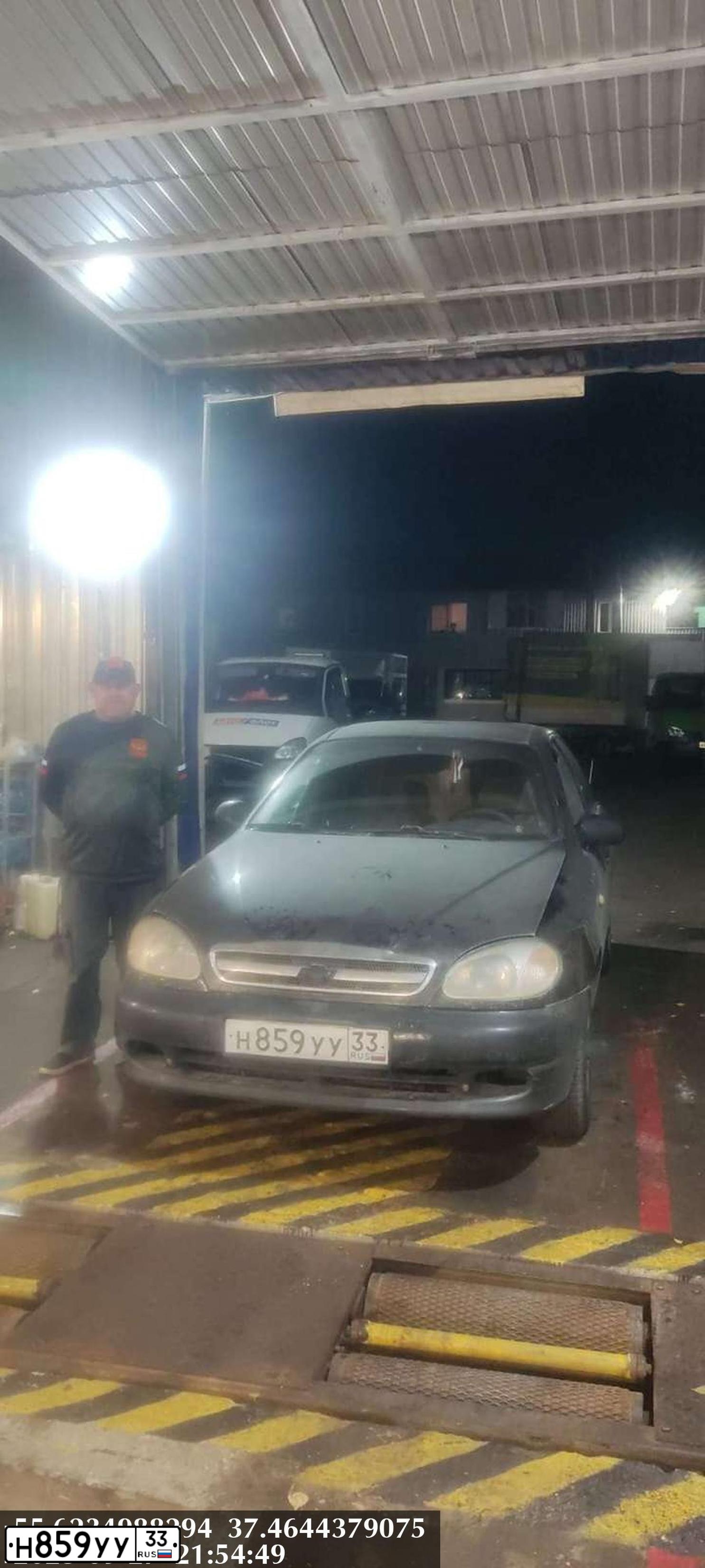 Фото автомобиля CHEVROLET LANOS, 2006 — госномер Т537АУ977