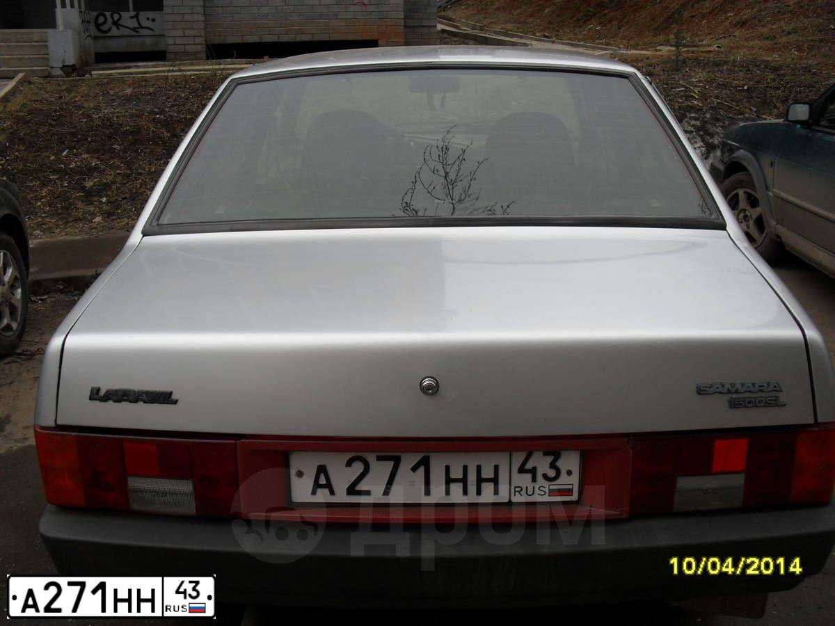 Фото автомобиля LADA 2109 SAMARA, 2003 — госномер А271НН43. Цвет: СЕРЕБРИСТЫЙ