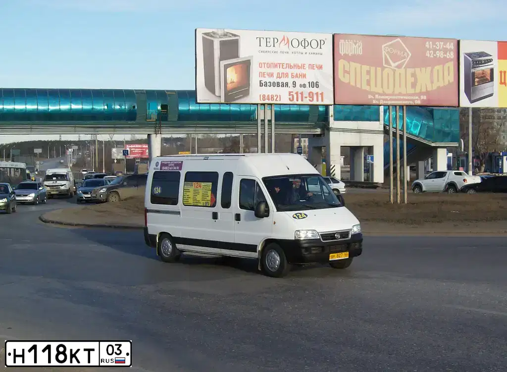 Фото автомобиля FIAT DUCATO, 2009 — госномер Н118КТ03. Цвет: БЕЛЫЙ