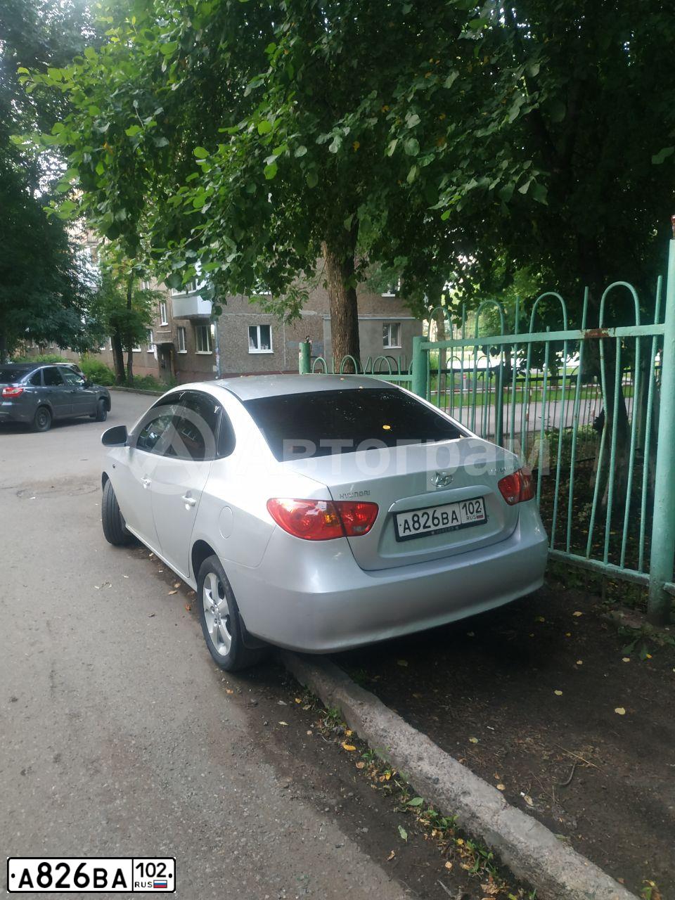 Фото автомобиля HYUNDAI ELANTRA, 2006 — госномер М647МЕ716. Цвет: СЕРЕБРИСТЫЙ