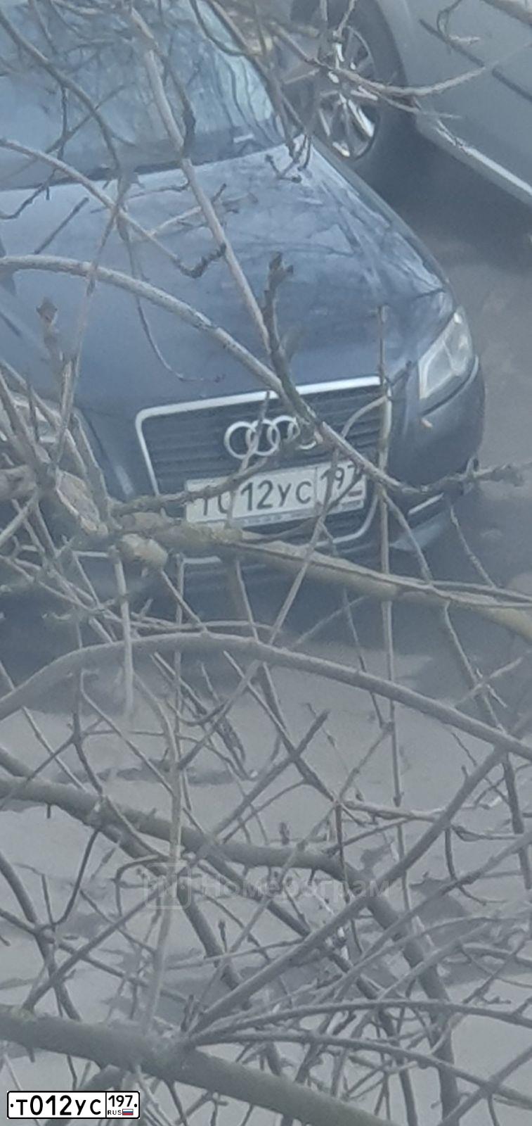 Фото автомобиля AUDI A3, 2011 — госномер Т012УС197. Цвет: ЧЕРНЫЙ