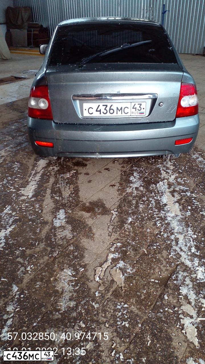 Фото автомобиля LADA PRIORA, 2008 — госномер Р154СХ126