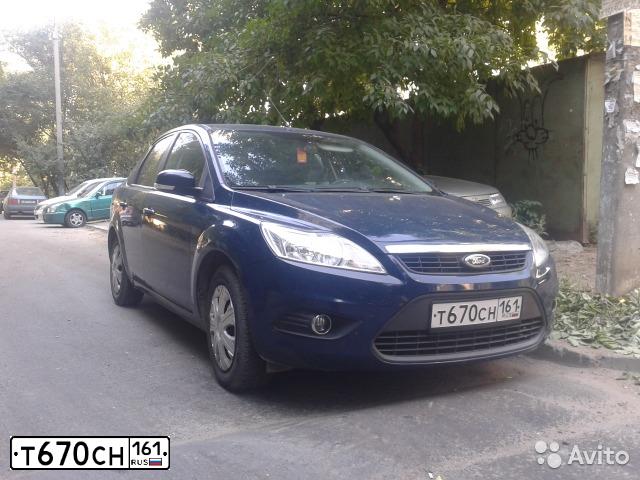 Фото автомобиля FORD FOCUS, 2010 — госномер Е878ВМ95. Цвет: СИНИЙ ТЕМНЫЙ
