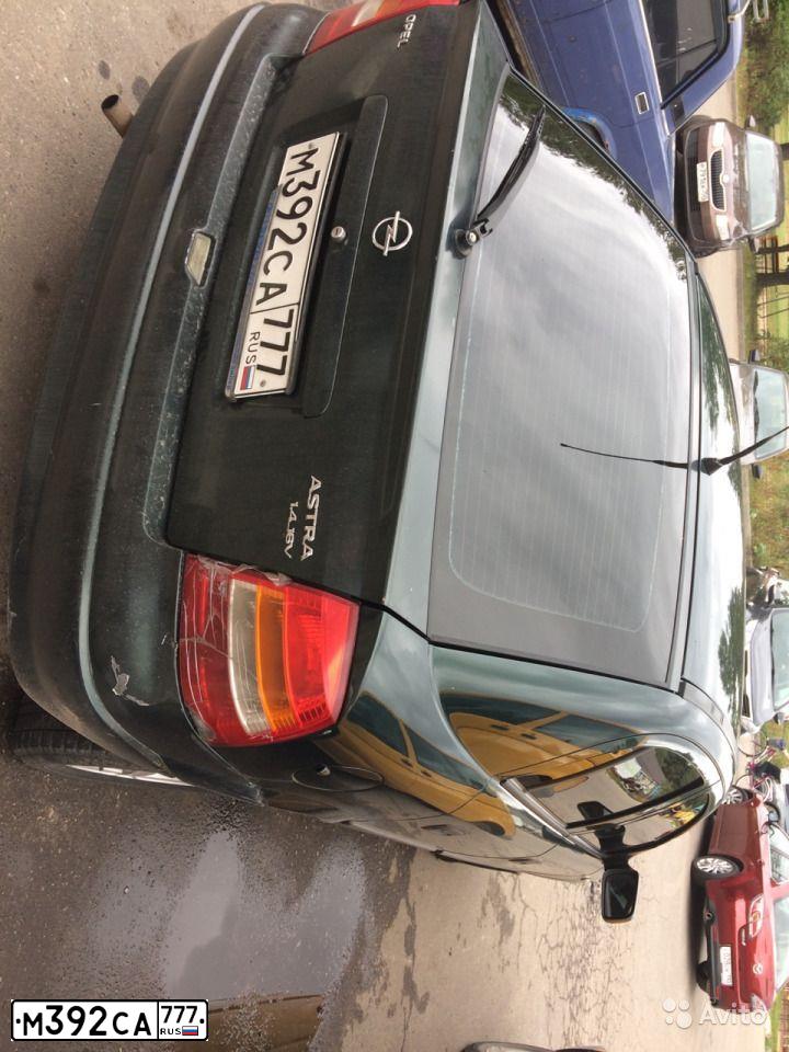 Фото автомобиля OPEL ASTRA, 1999 — госномер М392СА777. Цвет: ЗЕЛЕНЫЙ