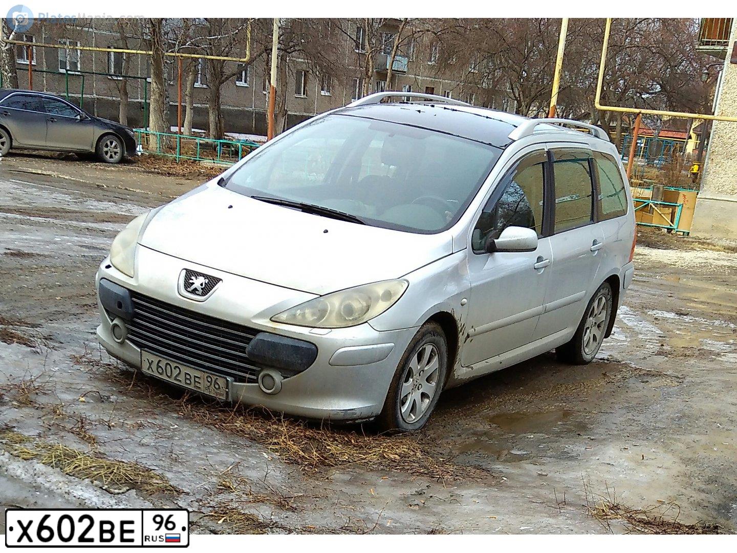 Фото автомобиля PEUGEOT 307, 2006 — госномер Т146АК197. Цвет: СЕРЕБРИСТЫЙ