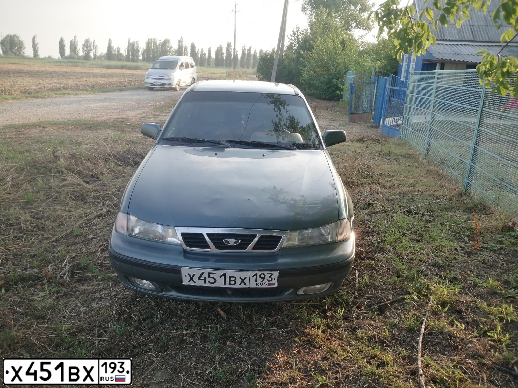 Фото автомобиля DAEWOO NEXIA, 2005 — госномер А317ТК193. Цвет: СЕРО-ЗЕЛЕНЫЙ