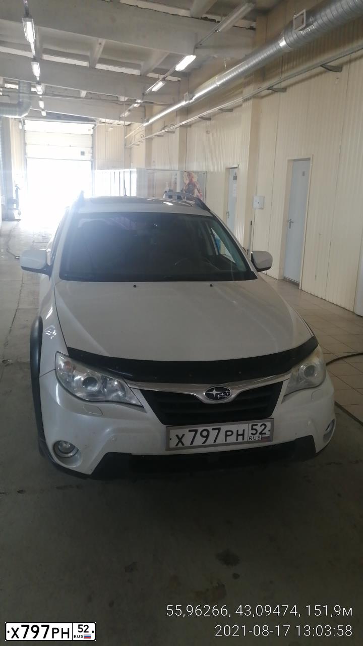 Фото автомобиля MAZDA A 3, 2008 — госномер Х797РН52. Цвет: ЧЕРНЫЙ