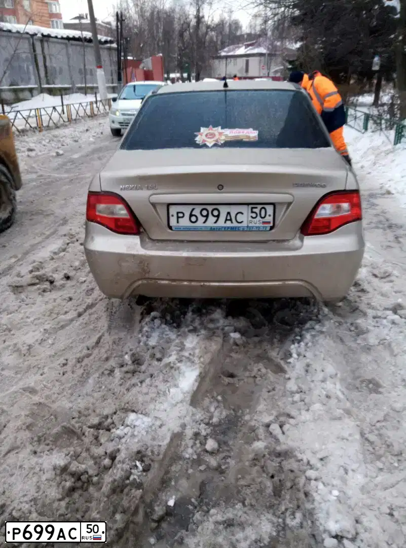 Фото автомобиля DAEWOO NEXIA, 2012 — госномер А316СТ57. Цвет: БЕЖЕВЫЙ