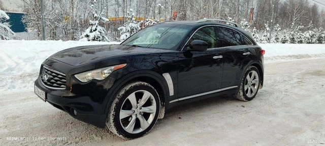 Фото автомобиля INFINITI FX35, 2008 — госномер У772НН198