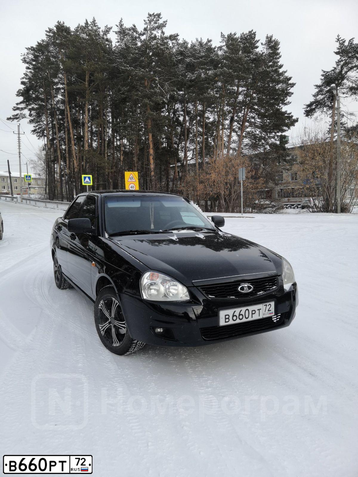 Фото автомобиля LADA 2112, 2005 — госномер В660РТ72. Цвет: ГРАФИТОВЫЙ МЕТАЛЛИК