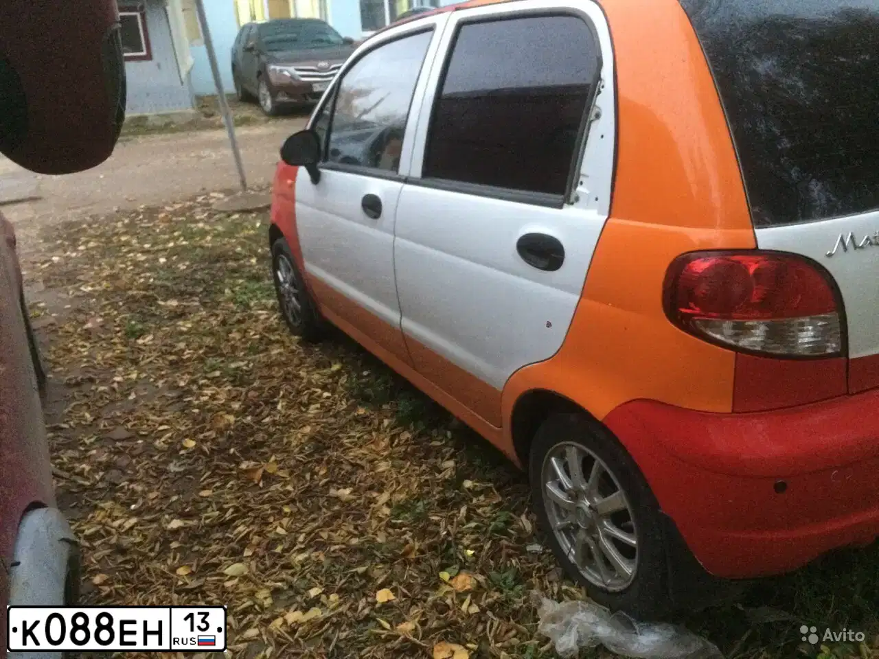 Фото автомобиля DAEWOO MATIZ, 2013 — госномер Р794НО58. Цвет: БЕЛО-ДЫМЧАТЫЙ