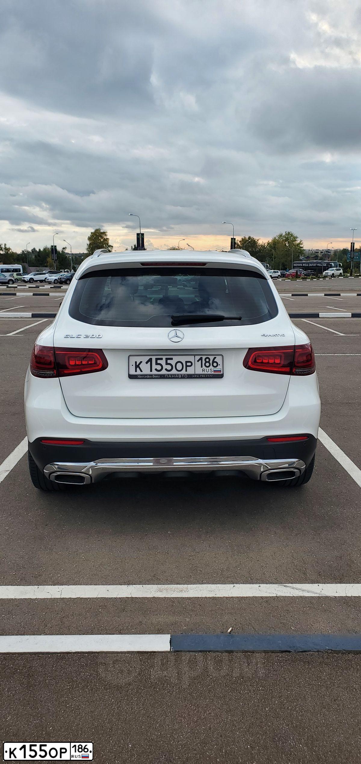 Фото автомобиля MERCEDES-BENZ GLC-CLASS, 2020 — госномер А007НЕ193. Цвет: Белый