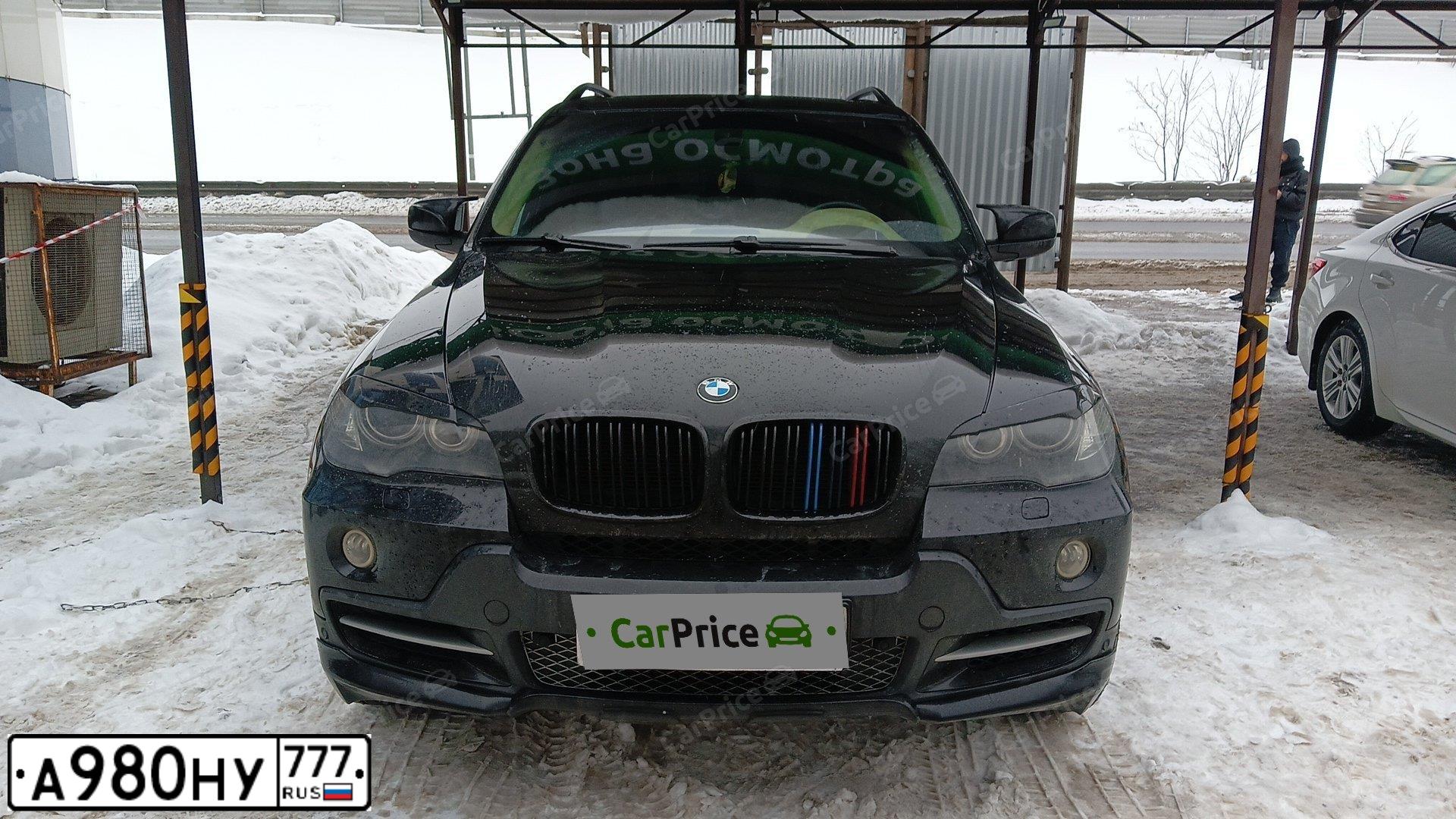 Фото автомобиля BMW X5, 2007 — госномер У732ЕЕ152. Цвет: ЧЕРНЫЙ
