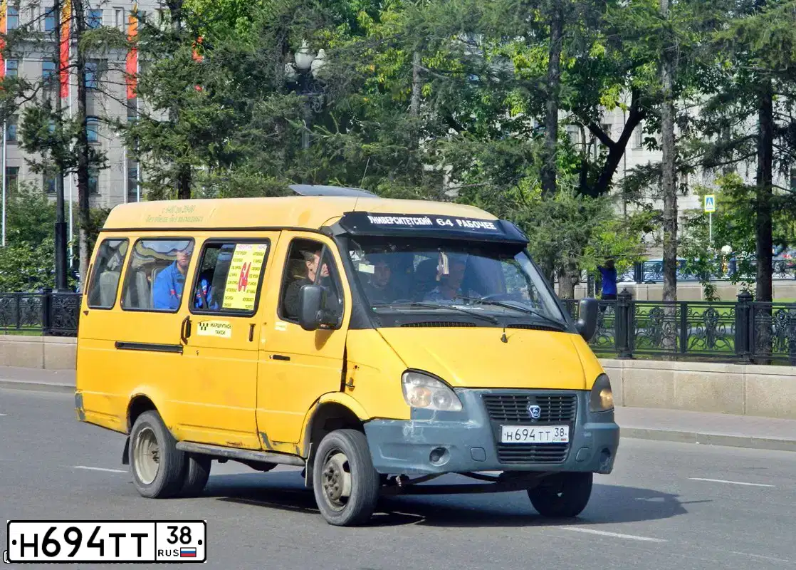 Фото автомобиля GAZ Z 3221 GAZEL, 2004 — госномер Н694ТТ38