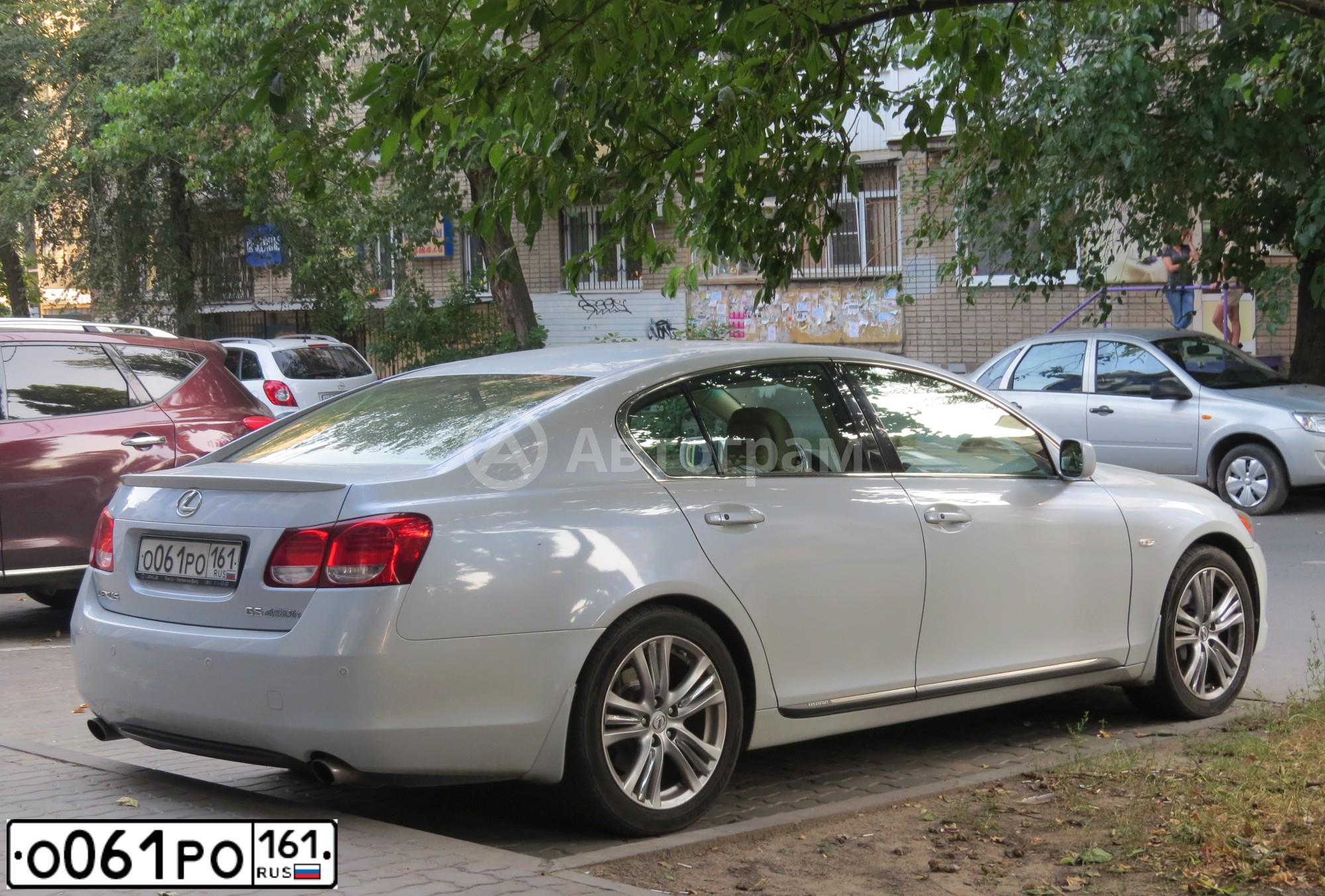 Фото автомобиля LEXUS GS, 2007 — госномер Т020ОН161. Цвет: СЕРО-ГОЛУБОЙ