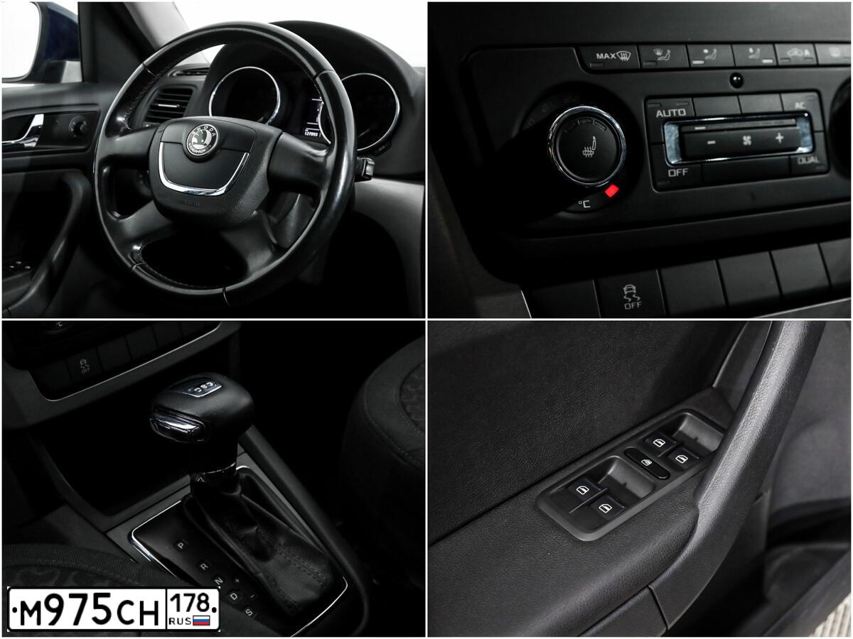 Фото автомобиля SKODA YETI, 2012 — госномер М975СН178. Цвет: ТЕМНО-СИНИЙ