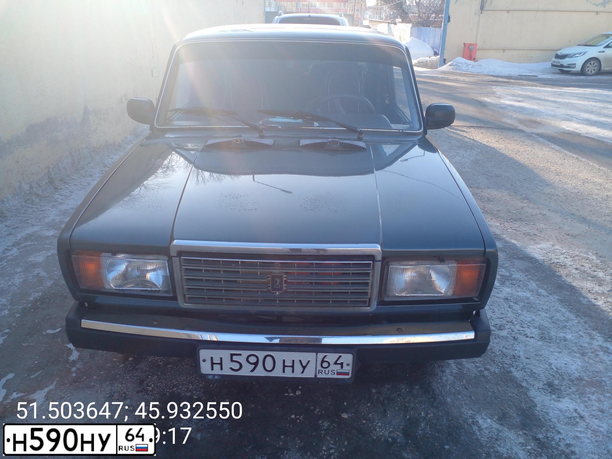 Фото автомобиля VAZ ВАЗ21063, 1990 — госномер Н590НУ64. Цвет: БЕЖЕВЫЙ