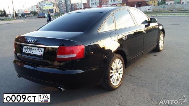 Фото автомобиля AUDI A6, 2004 — госномер Х774СМ55. Цвет: ЧЕРНЫЙ