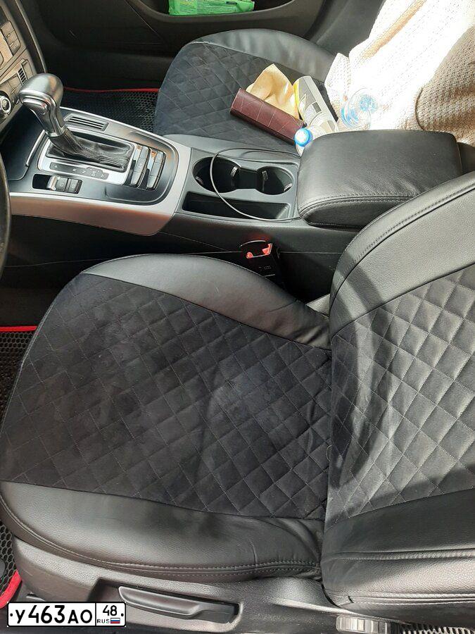 Фото автомобиля AUDI A4, 2012 — госномер Р580СС198. Цвет: Белый
