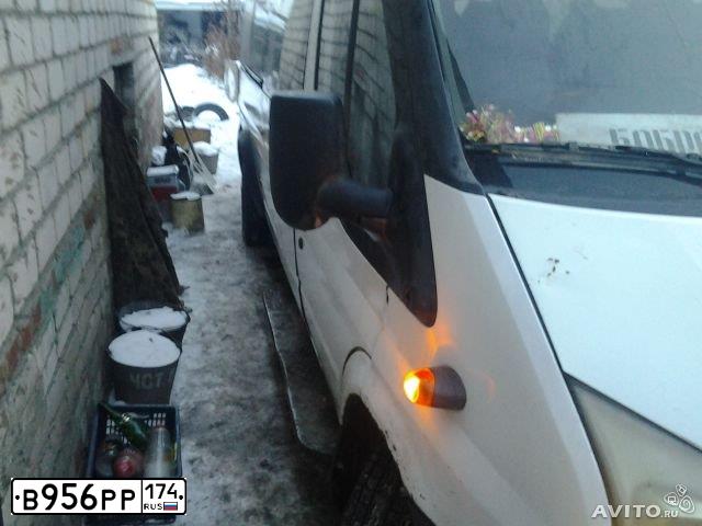 Фото автомобиля FORD TRANSIT, 2007 — госномер В956РР174. Цвет: Белый
