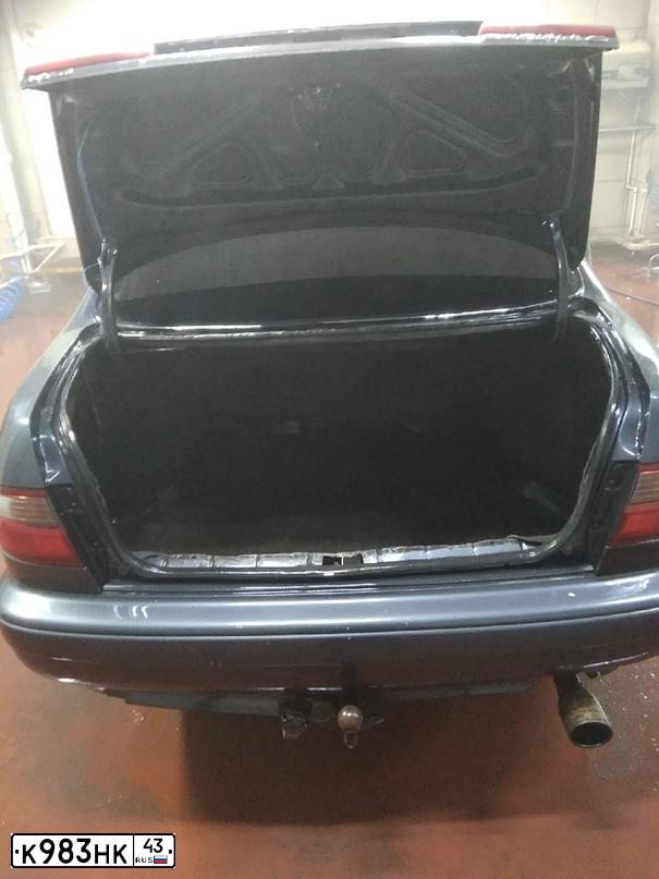 Фото автомобиля TOYOTA CARINA, 1993 — госномер У421СС02. Цвет: ТЕМНО-СЕРЫЙ