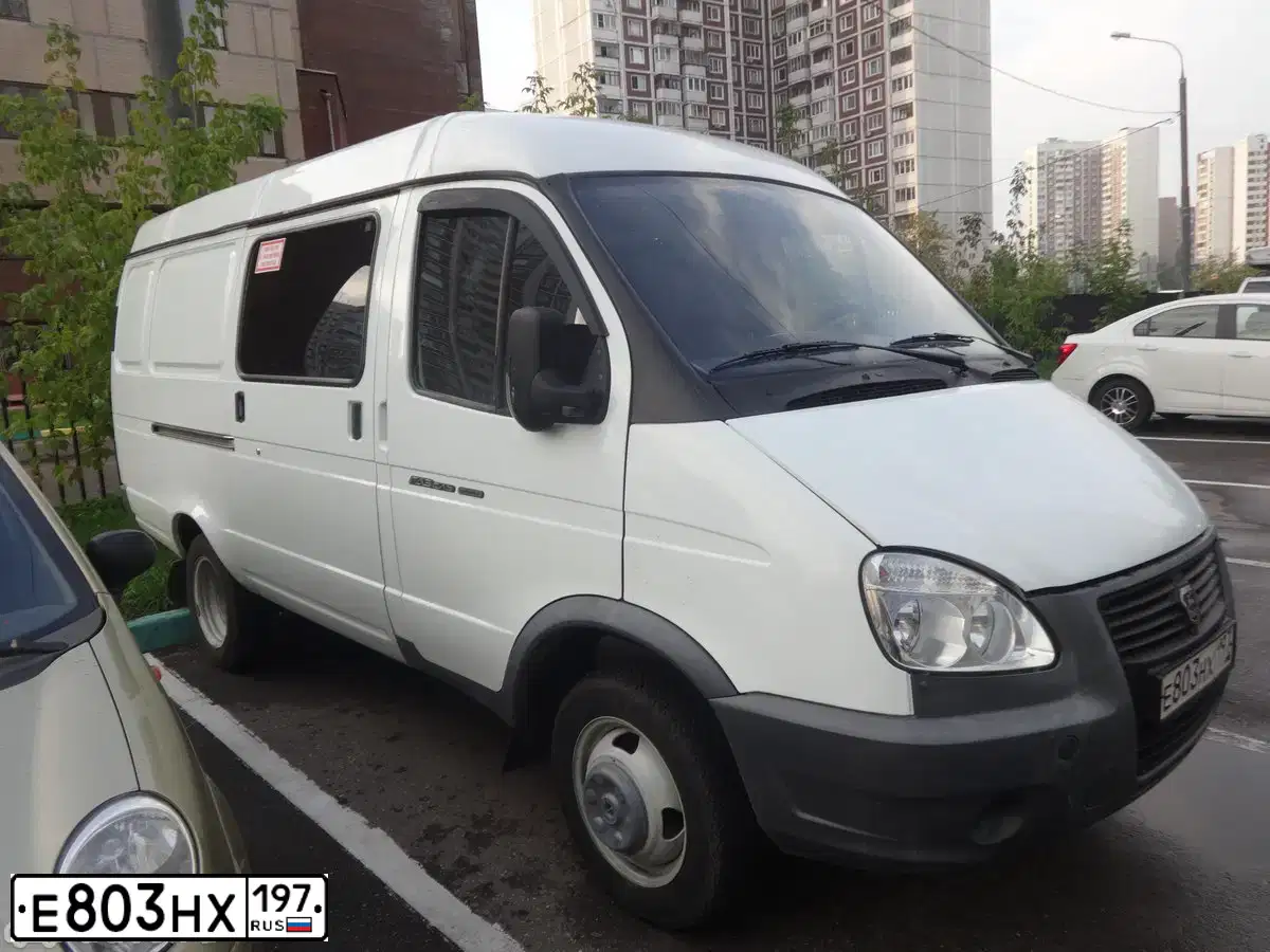 Фото автомобиля GAZ 2705 EL, 2011 — госномер А313ХХ22. Цвет: БЕЛЫЙ