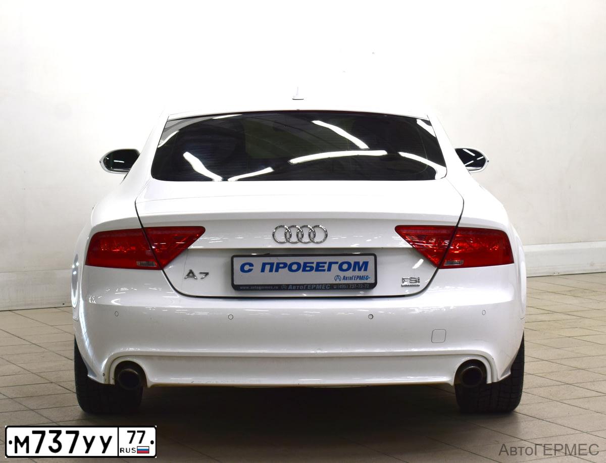 Фото автомобиля AUDI A7, 2010 — госномер Р389МА977