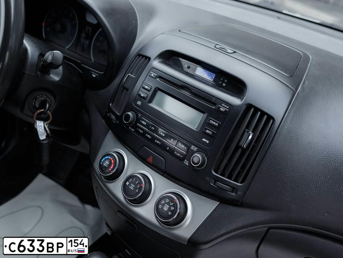 Фото автомобиля HONDA CIVIC, 2007 — госномер С633ВР154. Цвет: Серебристый