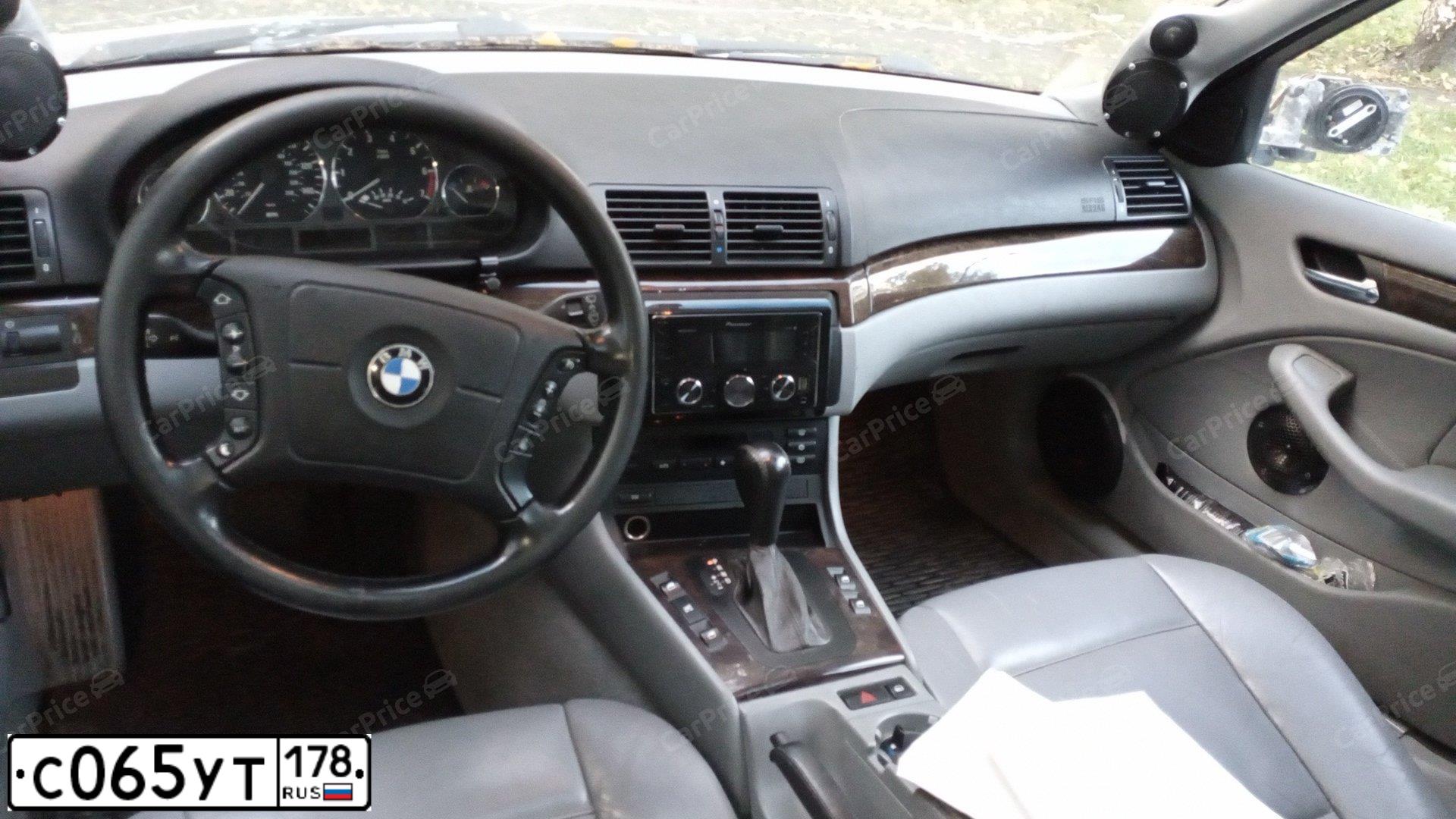 Фото автомобиля BMW SERIE 3, 2000 — госномер С065УТ178. Цвет: серебристый