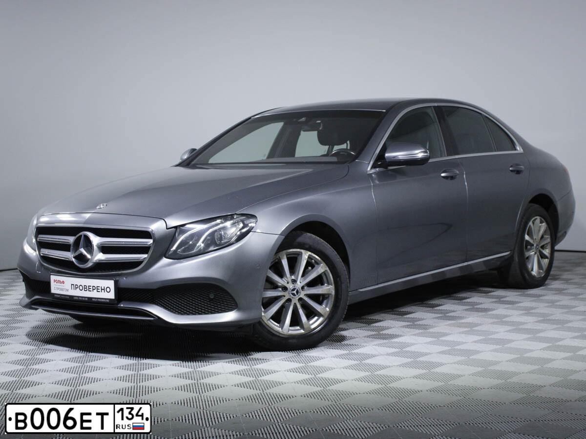 Фото автомобиля MERCEDES E-KLASSE, 2017 — госномер Т963КМ39. Цвет: Серый
