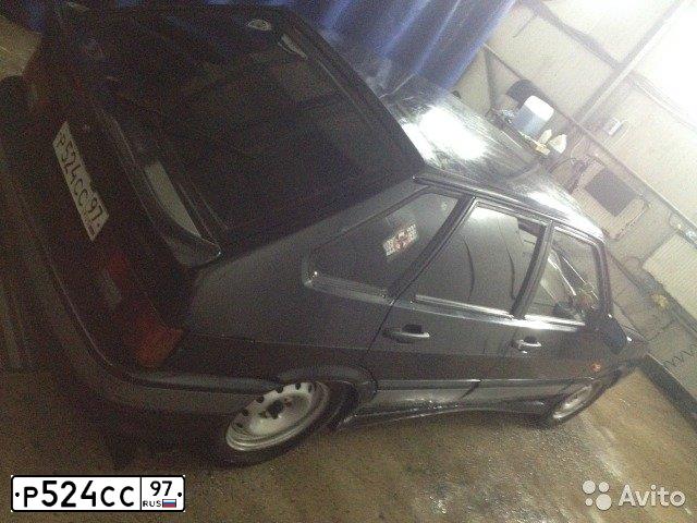 Фото автомобиля LADA 2114 SAMARA, 2004 — госномер Р524СС97. Цвет: ЧЕРНЫЙ МЕТАЛЛИК