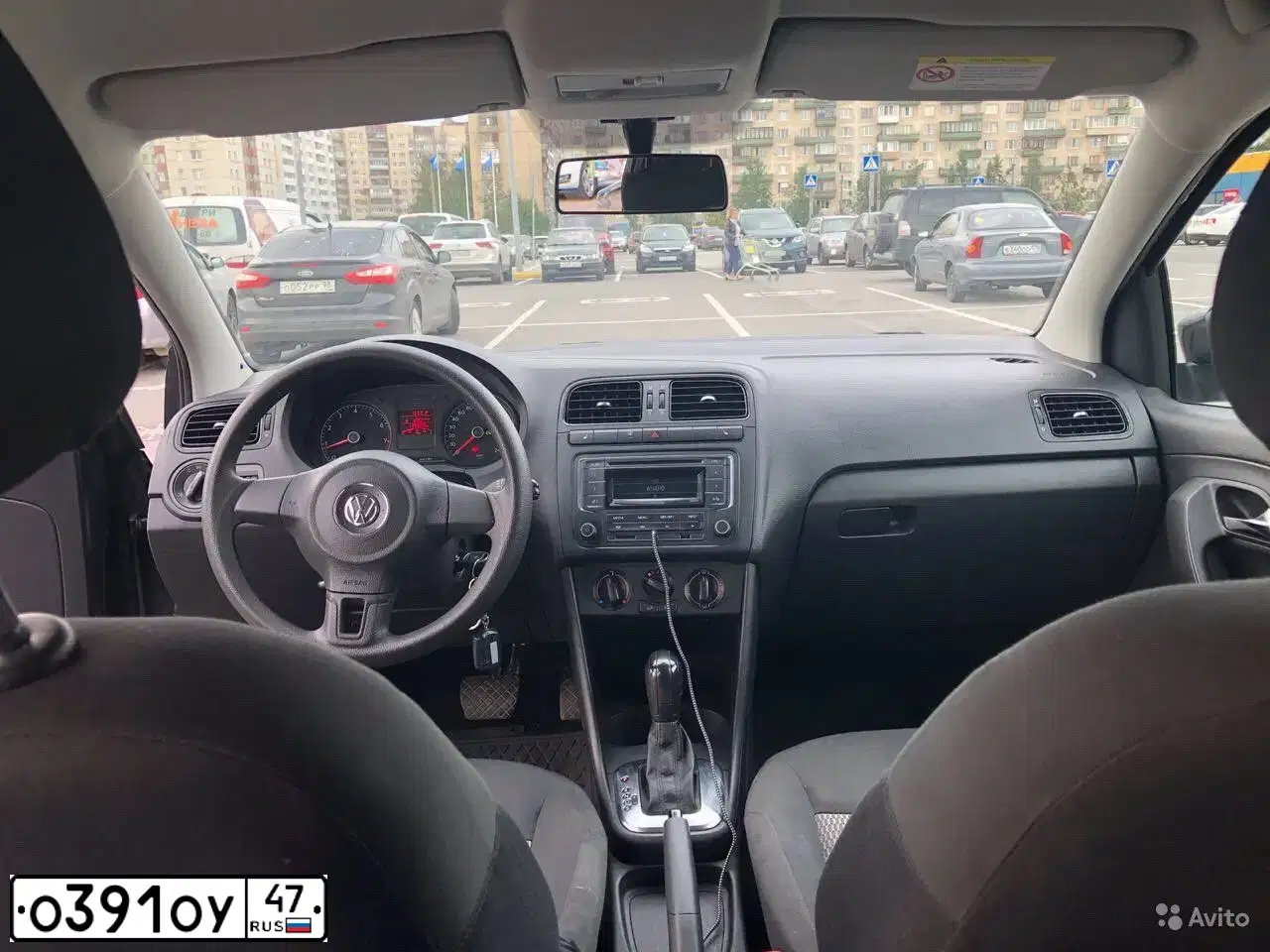 Фото автомобиля VOLKSWAGEN POLO, 2012 — госномер К256РХ21. Цвет: ЧЕРНЫЙ