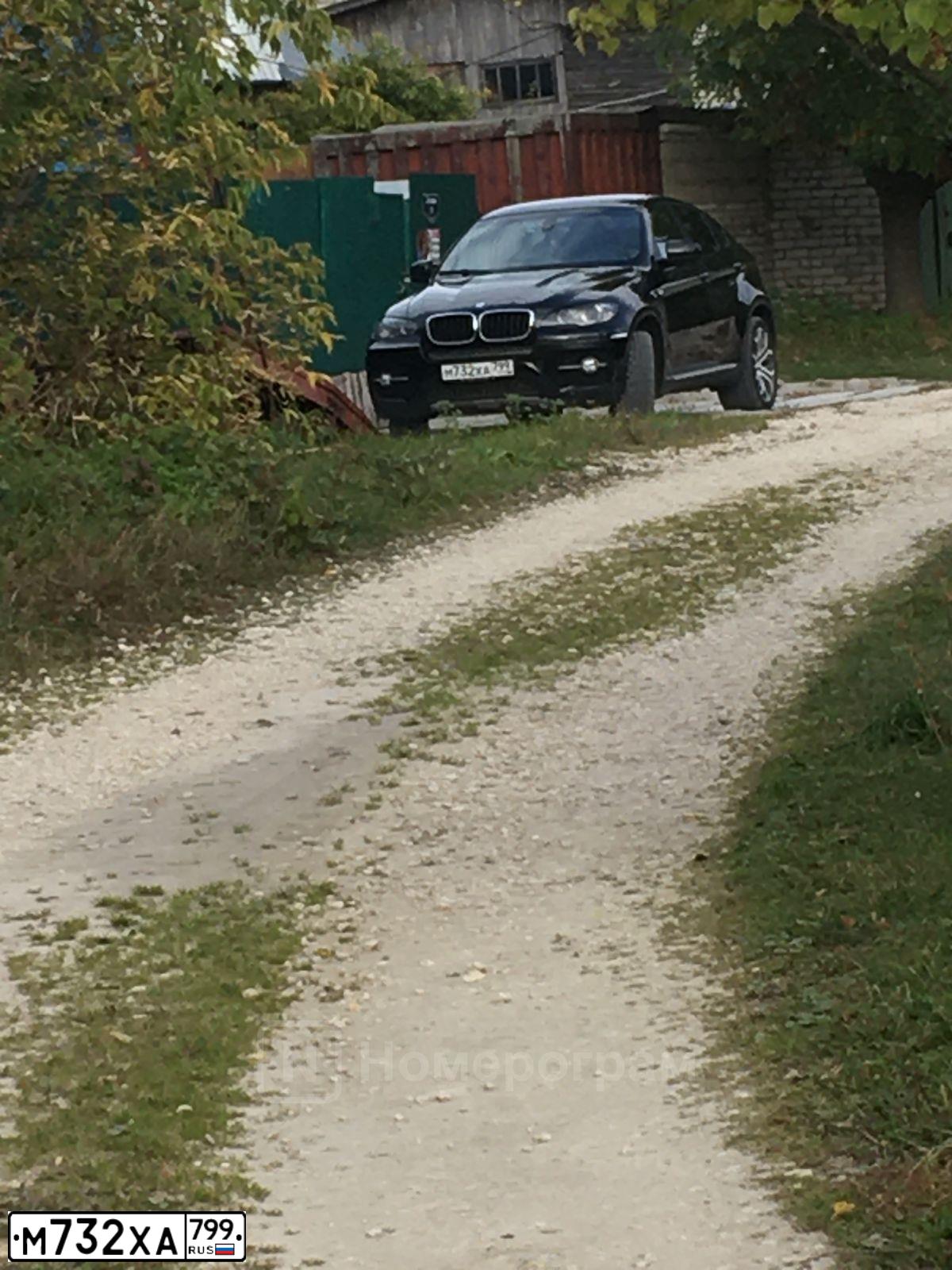 Фото автомобиля BMW X6, 2008 — госномер Х600РМ33. Цвет: ЧЕРНЫЙ