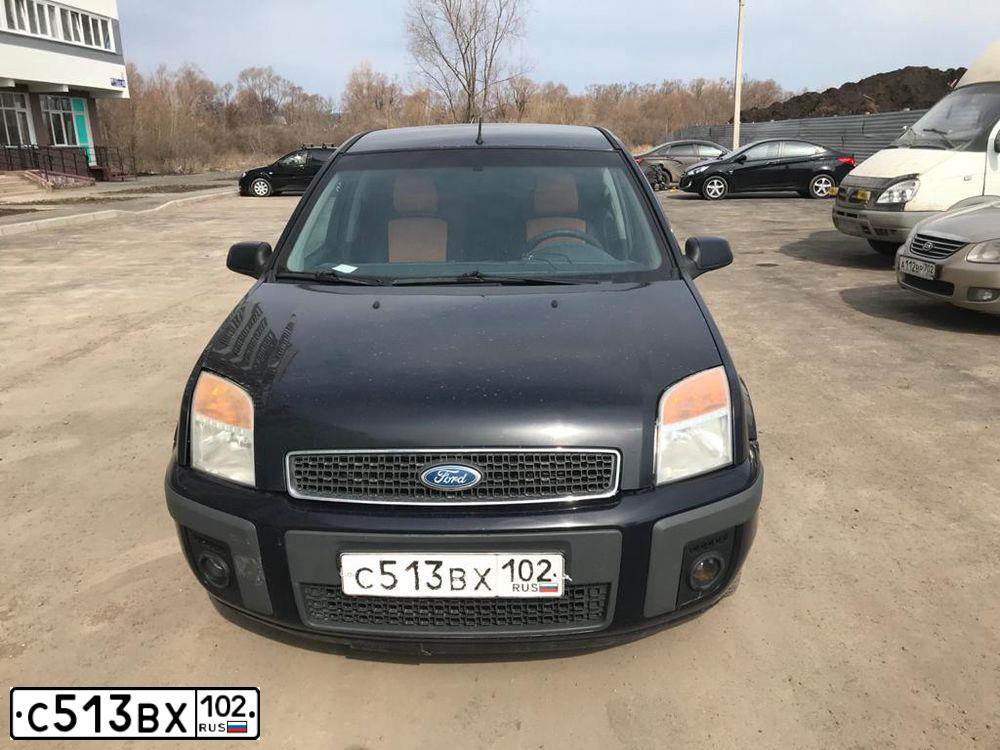 Фото автомобиля FORD FUSION, 2007 — госномер А020ТЕ102. Цвет: ТЕМНО-СИНИЙ