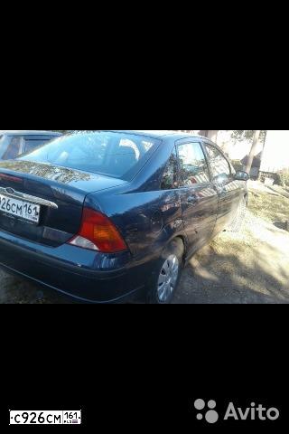 Фото автомобиля FORD FOCUS, 2005 — госномер Х559ЕА761. Цвет: Темно-синий