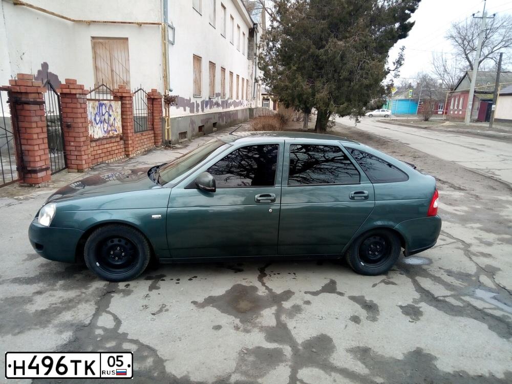 Фото автомобиля LADA PRIORA, 2011 — госномер К071ВР95. Цвет: СЕРО-СИНЕ ЗЕЛЕНЫЙ