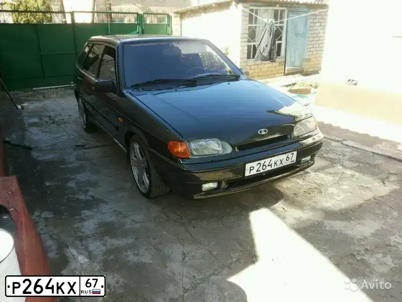 Фото автомобиля LADA 2114 SAMARA, 2006 — госномер Т772ЕМ177. Цвет: Т.ЗЕЛЕНЫЙ