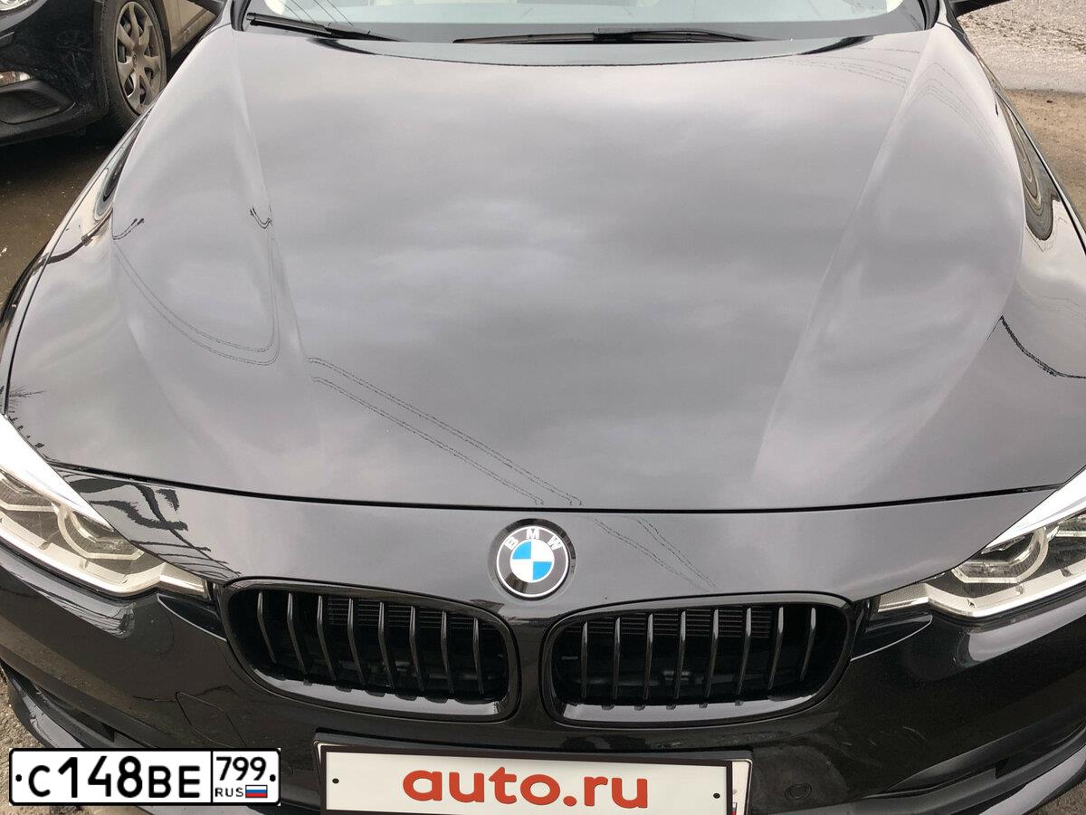 Фото автомобиля BMW SERIE 3, 2017 — госномер С148ВЕ799. Цвет: ЧЕРНЫЙ