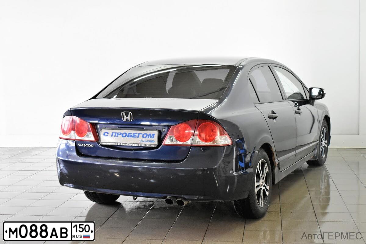 Фото автомобиля HONDA CIVIC, 2006 — госномер М088АВ150. Цвет: СИНИЙ ТЕМНЫЙ