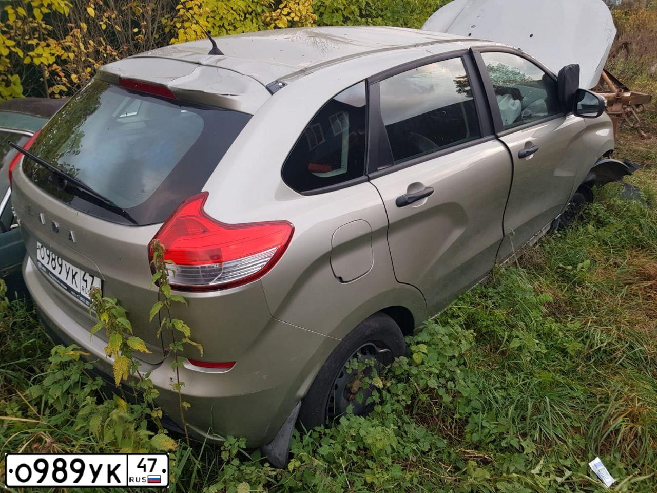 Фото автомобиля LADA XRAY, 2018 — госномер А686ТН69. Цвет: СЕРО-БЕЖЕВЫЙ