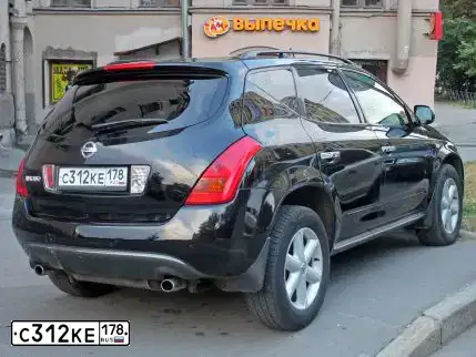 Фото автомобиля NISSAN MURANO, 2006 — госномер Е717НР147